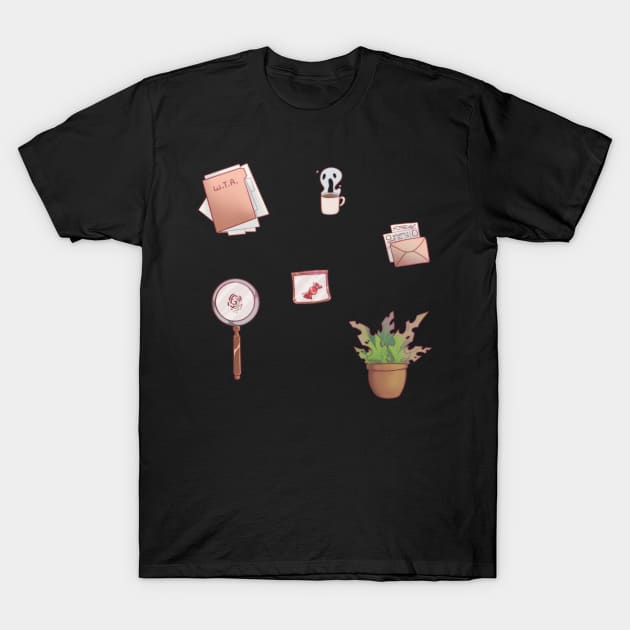 Detective sticker pack T-Shirt by Itsacuteart